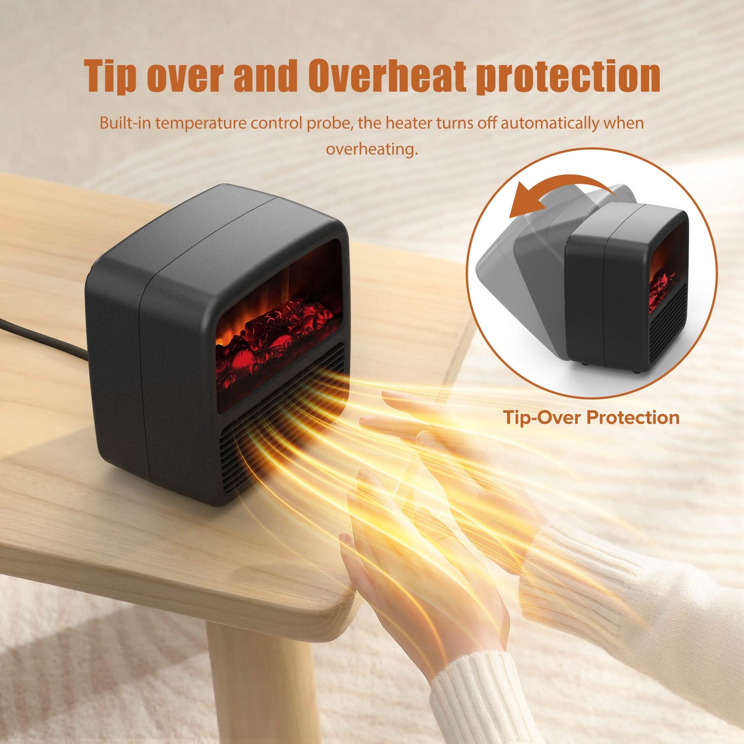 Electric Space Heater For Indoor - ArtInk eXpress