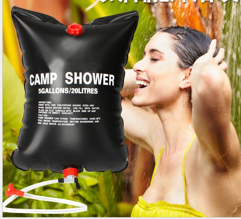 Portable Solar Heated Shower Outdoor Bathing Bag - ArtInk eXpress