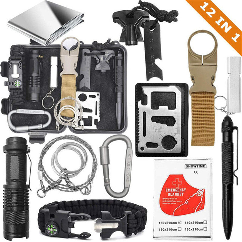 Outdoor Adventure Emergency Survival Tool Bag - ArtInk eXpress