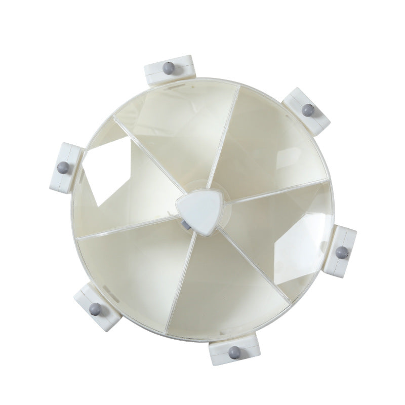 Wall-Mounted Grain Compartments Dry Food Dispenser - ArtInk eXpress