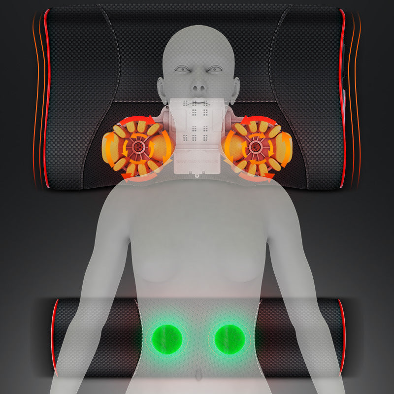 Electric Neck And Shoulder Massager Pillow - ArtInk eXpress