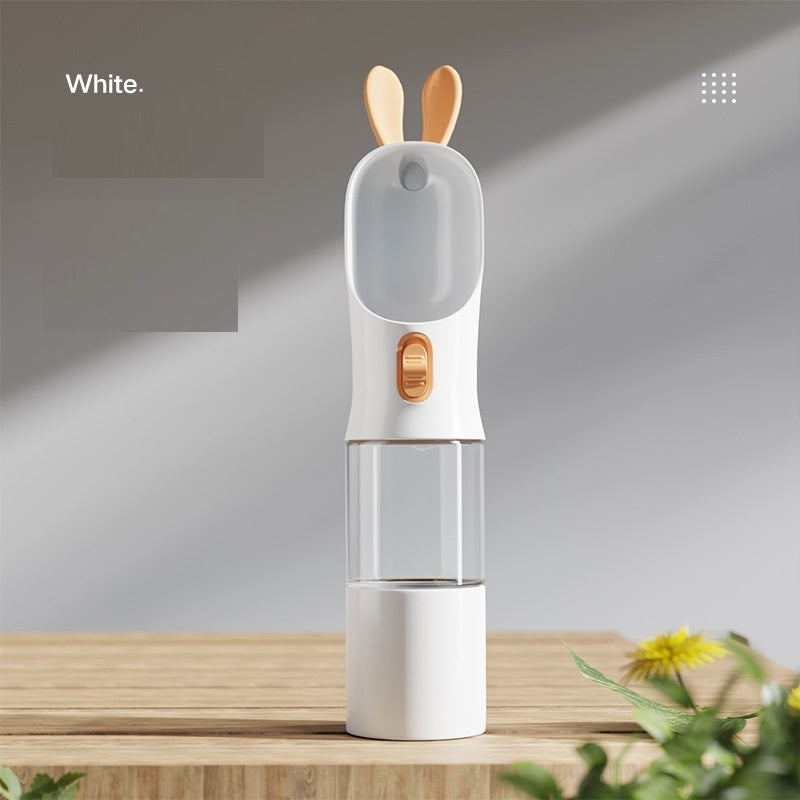 2-In-1 Outdoor Pet Water Bottle With Poop Bags