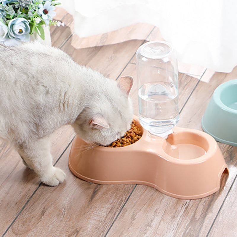2-In-1 Pet Feeder Bowl Drinking Bowl