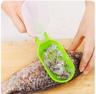 Practical Fish Scale Remover Plastic Descaler Cleaning Scraper - ArtInk eXpress