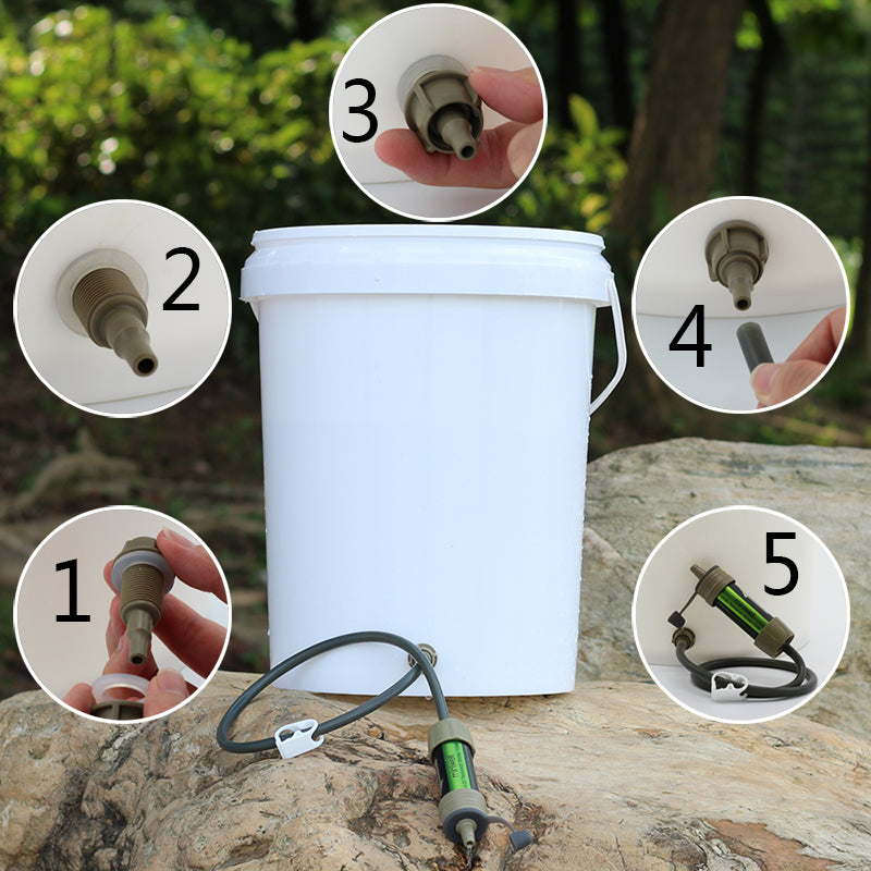 Portable Water Purifier Straw Stay Protected - ArtInk eXpress