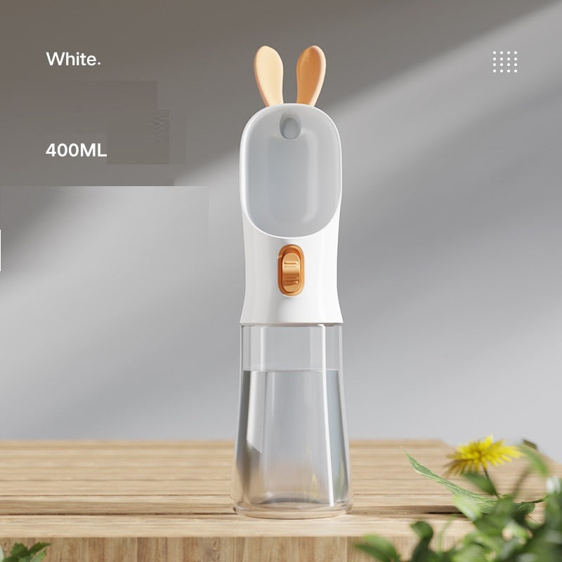2-In-1 Outdoor Pet Water Bottle With Poop Bags