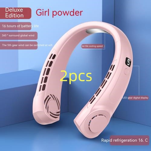 Portable Mute Multifunctional Hanging Neck Fan - ArtInk eXpress
