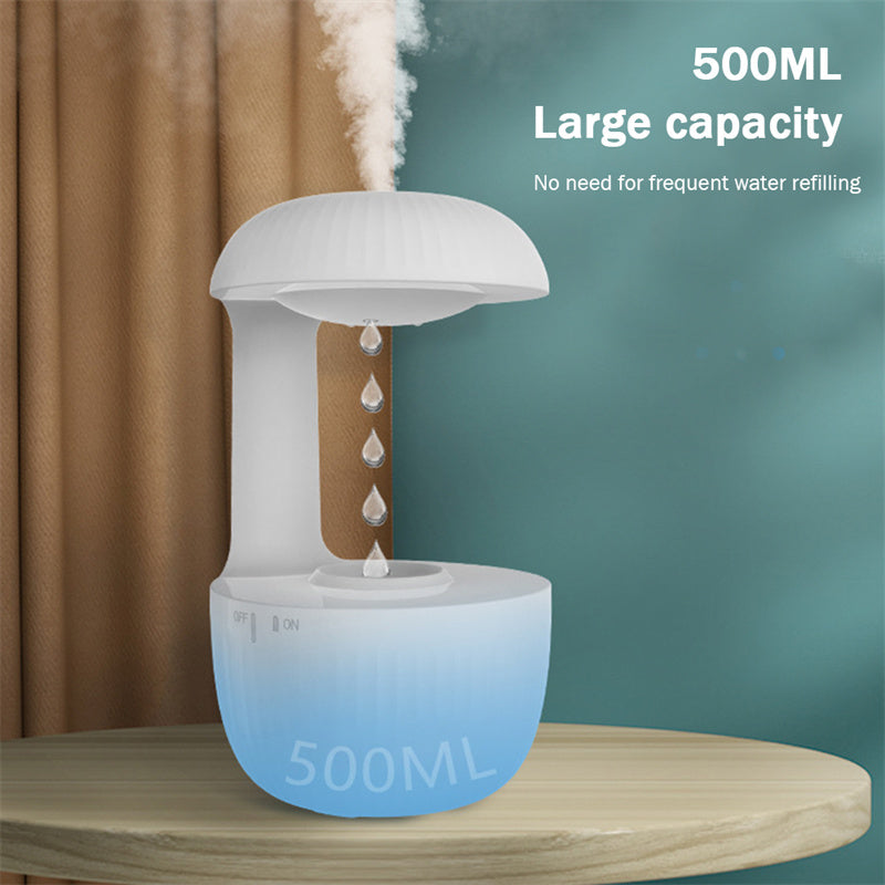 Anti-gravity Air Humidifier Water Drops Cool Mist Maker - ArtInk eXpress