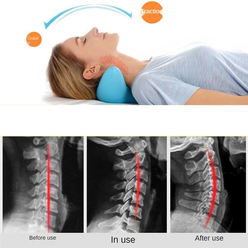 Cervical Spine Pillow Gravity Neck Massager - ArtInk eXpress