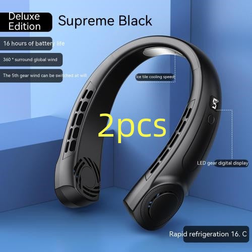 Portable Mute Multifunctional Hanging Neck Fan - ArtInk eXpress