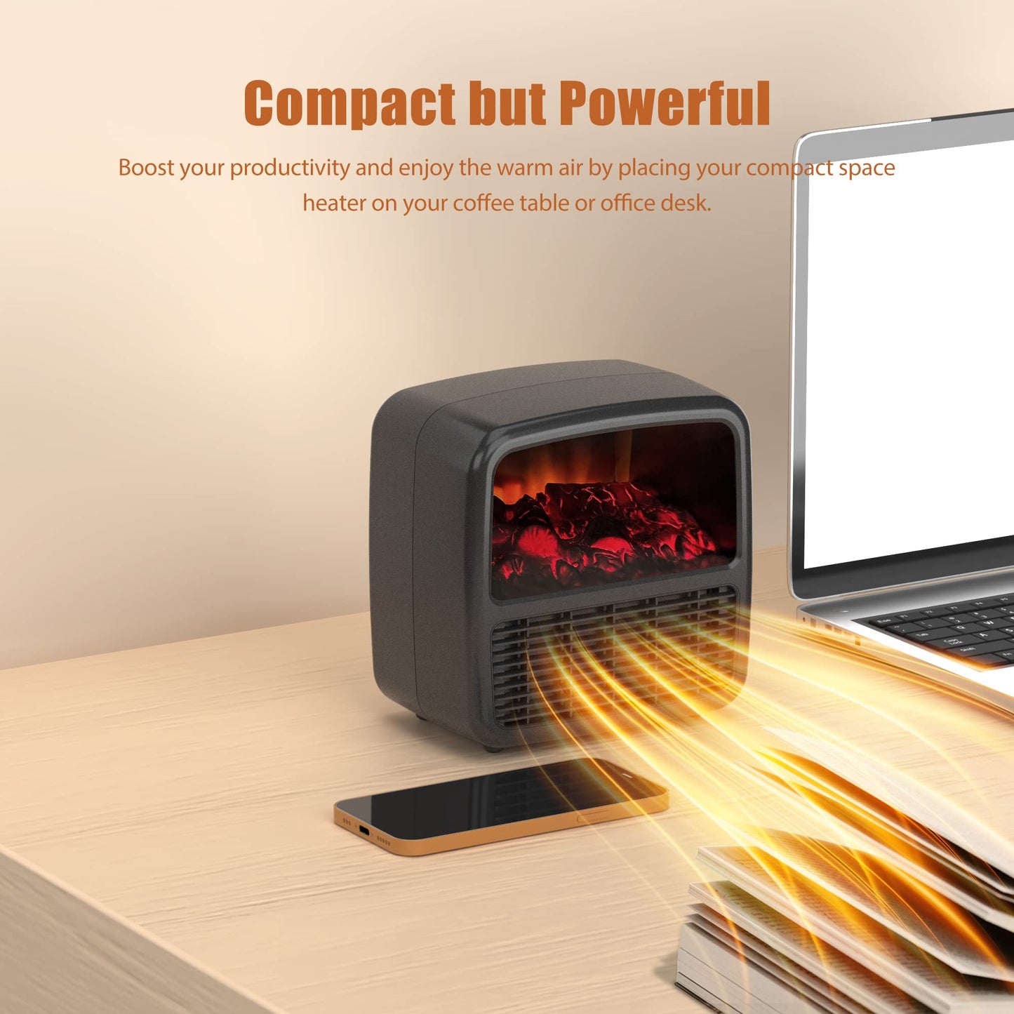 Electric Space Heater For Indoor - ArtInk eXpress
