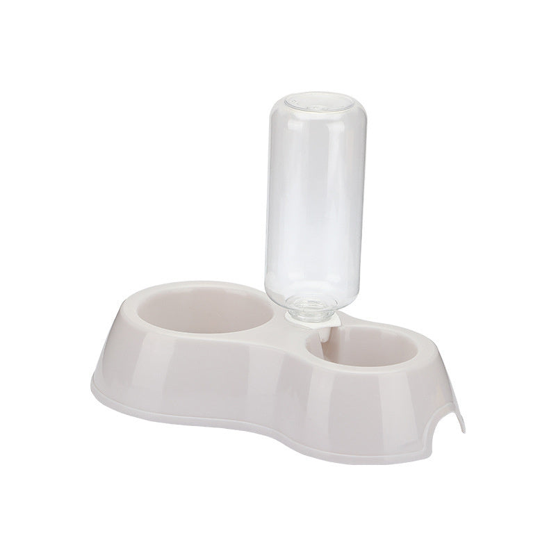 2-In-1 Pet Feeder Bowl Drinking Bowl