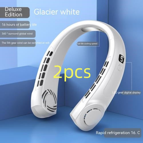 Portable Mute Multifunctional Hanging Neck Fan - ArtInk eXpress