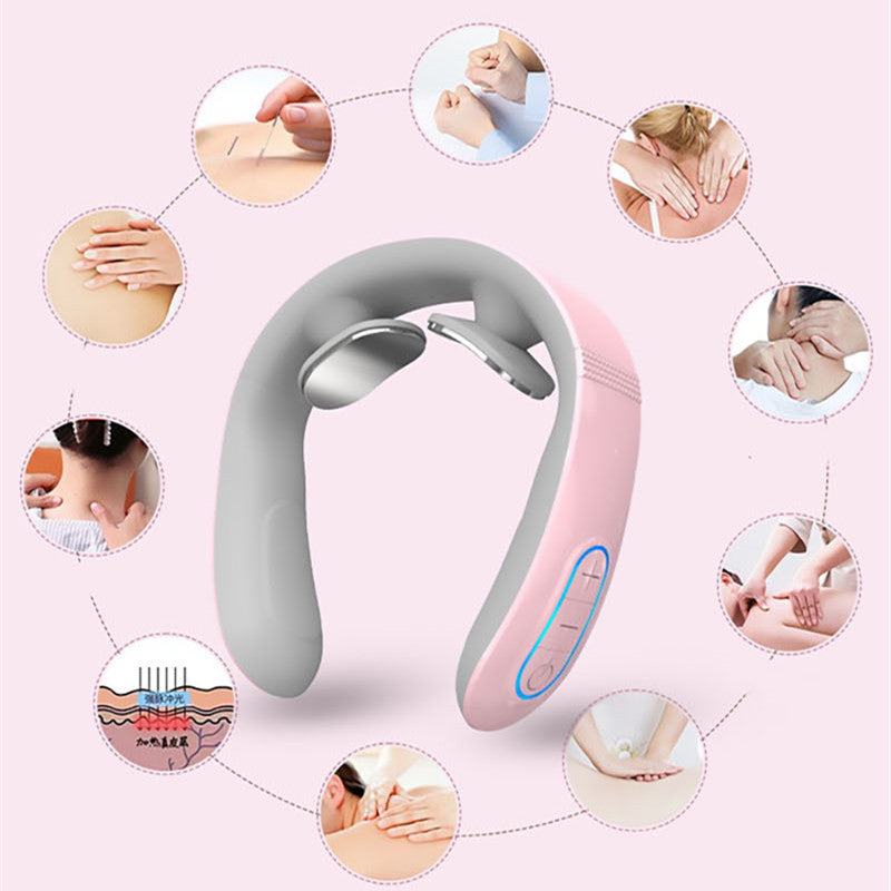 Cervical Massager Electric Pulse Shoulder Protection - ArtInk eXpress