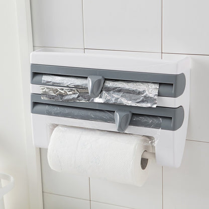 4-In-1 Kitchen Paper Roll Holder Dispenser - ArtInk eXpress 