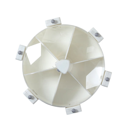 Wall-Mounted Grain Compartments Dry Food Dispenser - ArtInk eXpress 