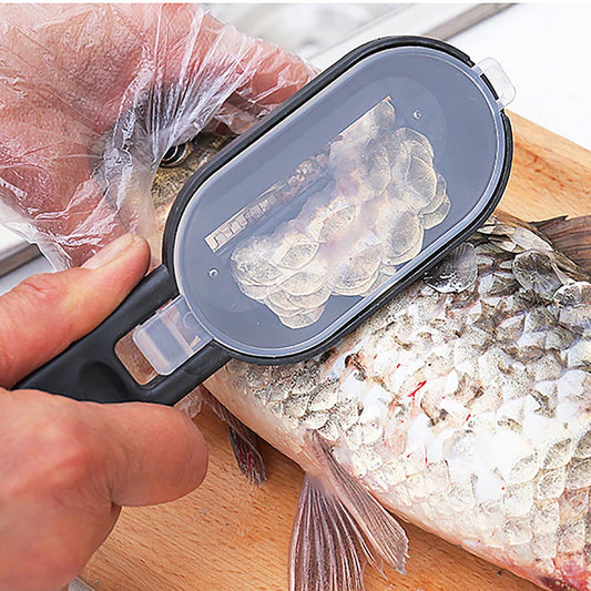 Practical Fish Scale Remover Plastic Descaler Cleaning Scraper - ArtInk eXpress 