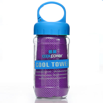 Quick-drying Bottle Barrel Sports Towel - ArtInk eXpress 