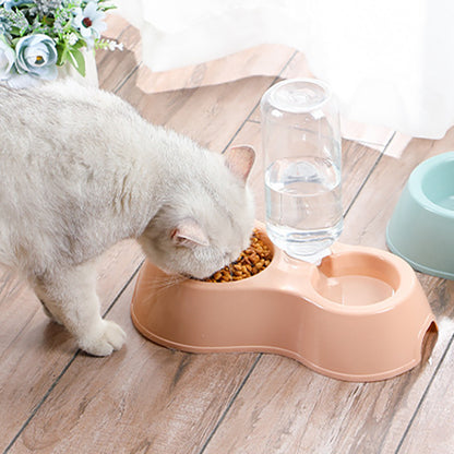 2-In-1 Pet Feeder Bowl Drinking Bowl