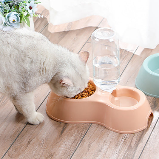 2-In-1 Pet Feeder Bowl Drinking Bowl