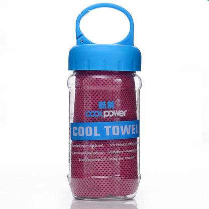 Quick-drying Bottle Barrel Sports Towel - ArtInk eXpress 