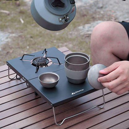 Outdoor Portable Aluminum Alloy Mini Folding Table - ArtInk eXpress 