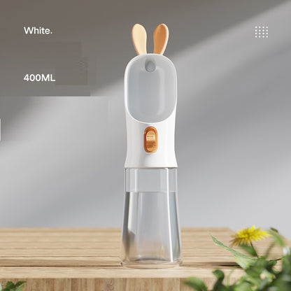 2-In-1 Outdoor Pet Water Bottle With Poop Bags