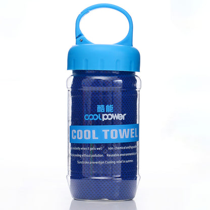 Quick-drying Bottle Barrel Sports Towel - ArtInk eXpress 